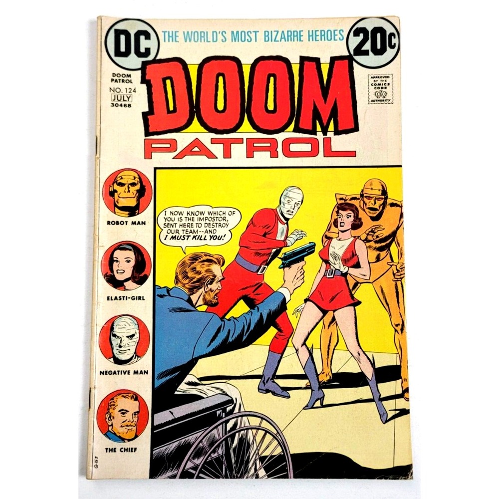 DOOM PATROL #124 (1973) / FN+ / DC COMICS /